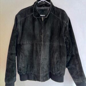 Genuine Leather KnightsBridge Jacket Black Medium Vintage